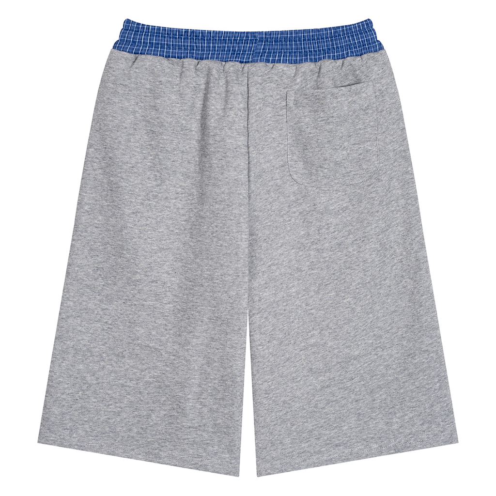 Sheva Baggy Double Waisted Sweat Shorts