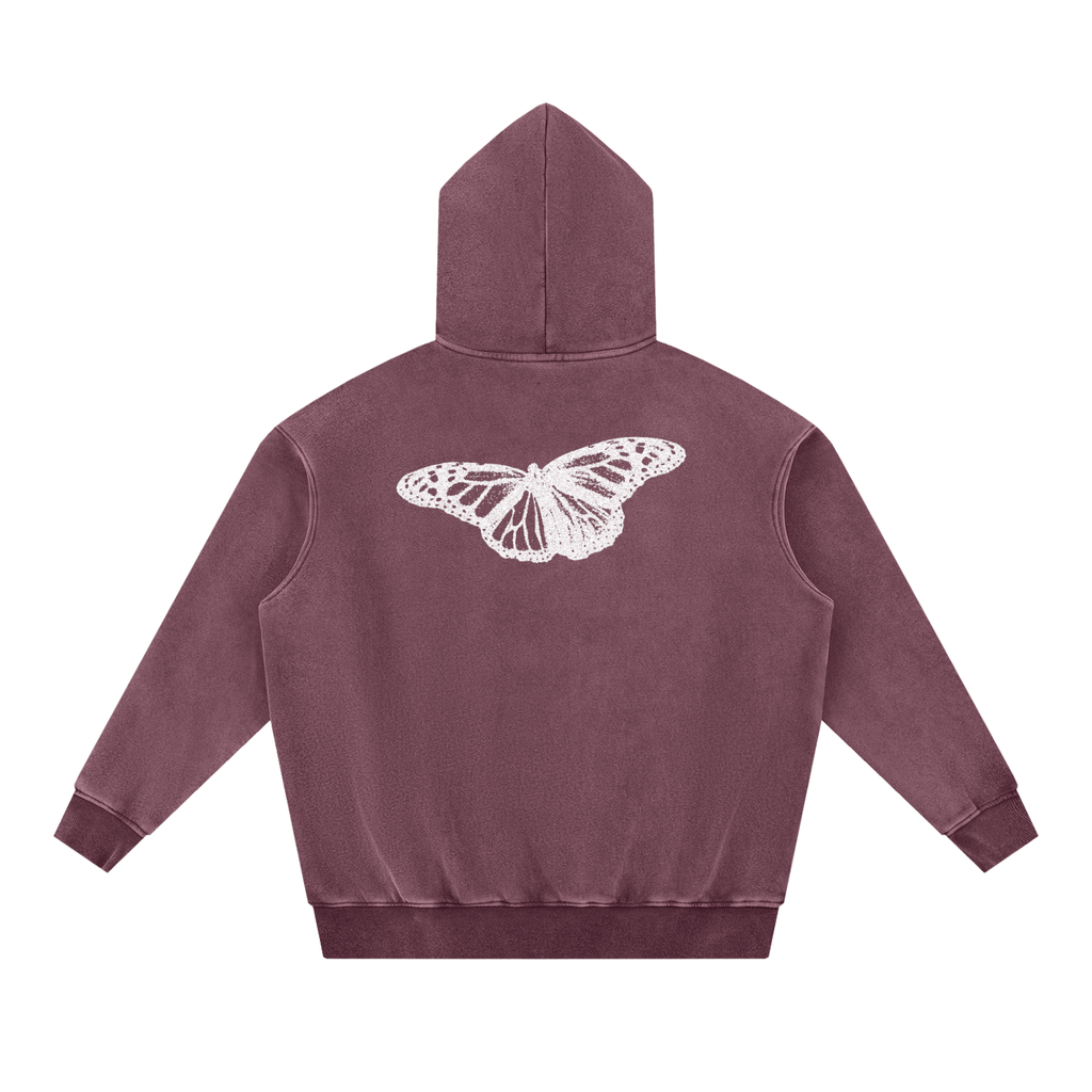 Snow Wash Fleece Oversize Sheva Hoodie