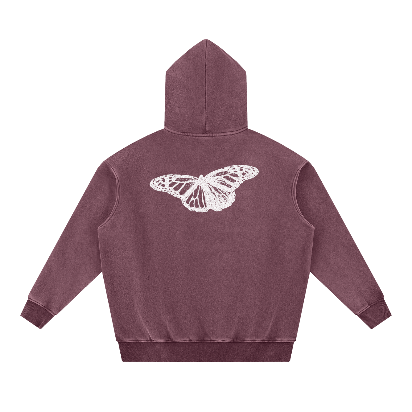 Snow Wash Fleece Oversize Sheva Hoodie