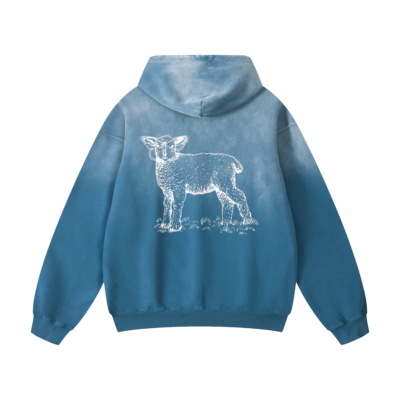Heavyweight Sunfade Oversized Sheva Hoodie