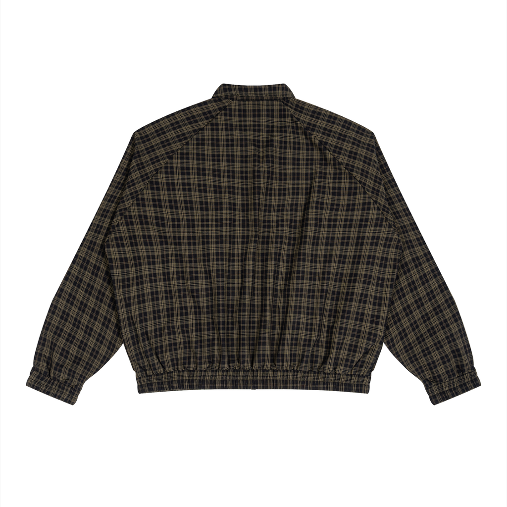 Unisex Plaid Full-Zip Sheva Track Jacket