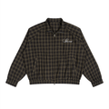Unisex Plaid Full-Zip Sheva Track Jacket