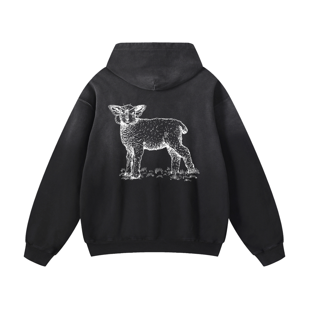 Heavyweight Sunfade Oversized Sheva Hoodie