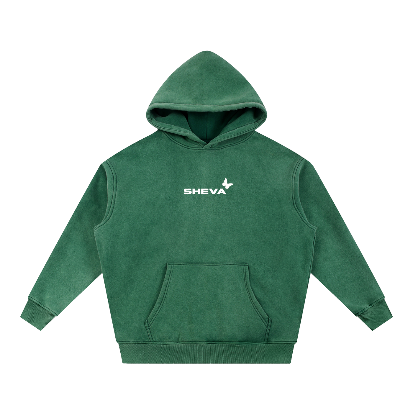 Snow Wash Fleece Oversize Sheva Hoodie