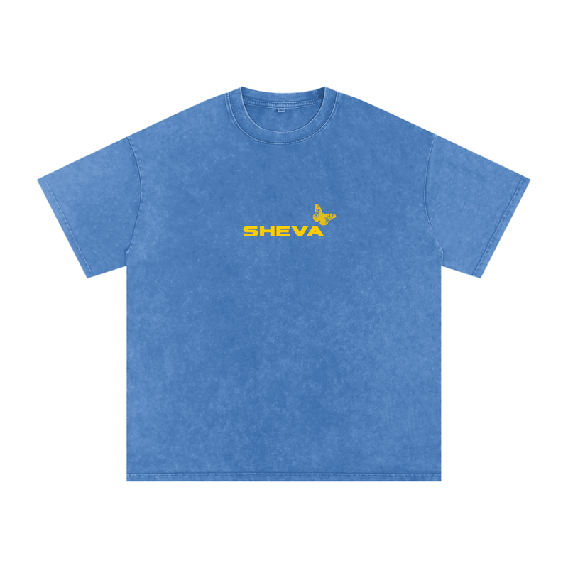 Snow Washed Oversized Sheva Tee