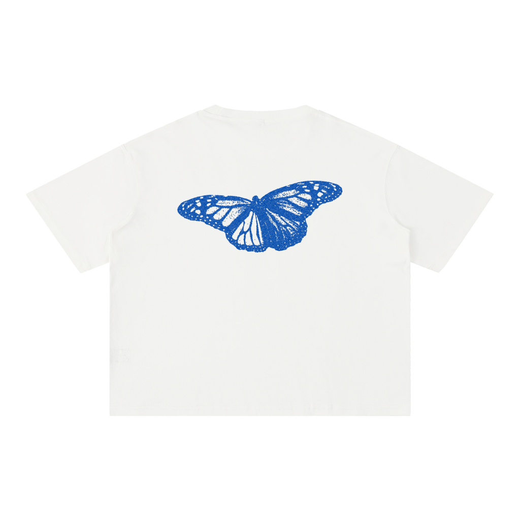 Sheva Blue Butterfly Tee
