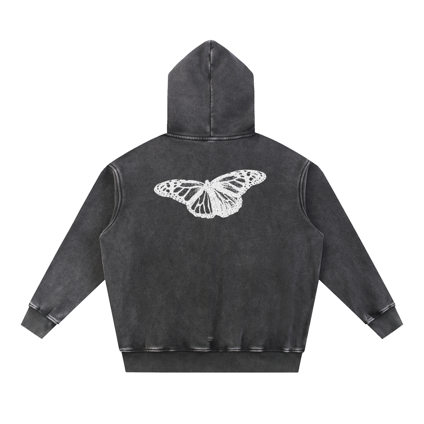 Snow Wash Fleece Oversize Sheva Hoodie